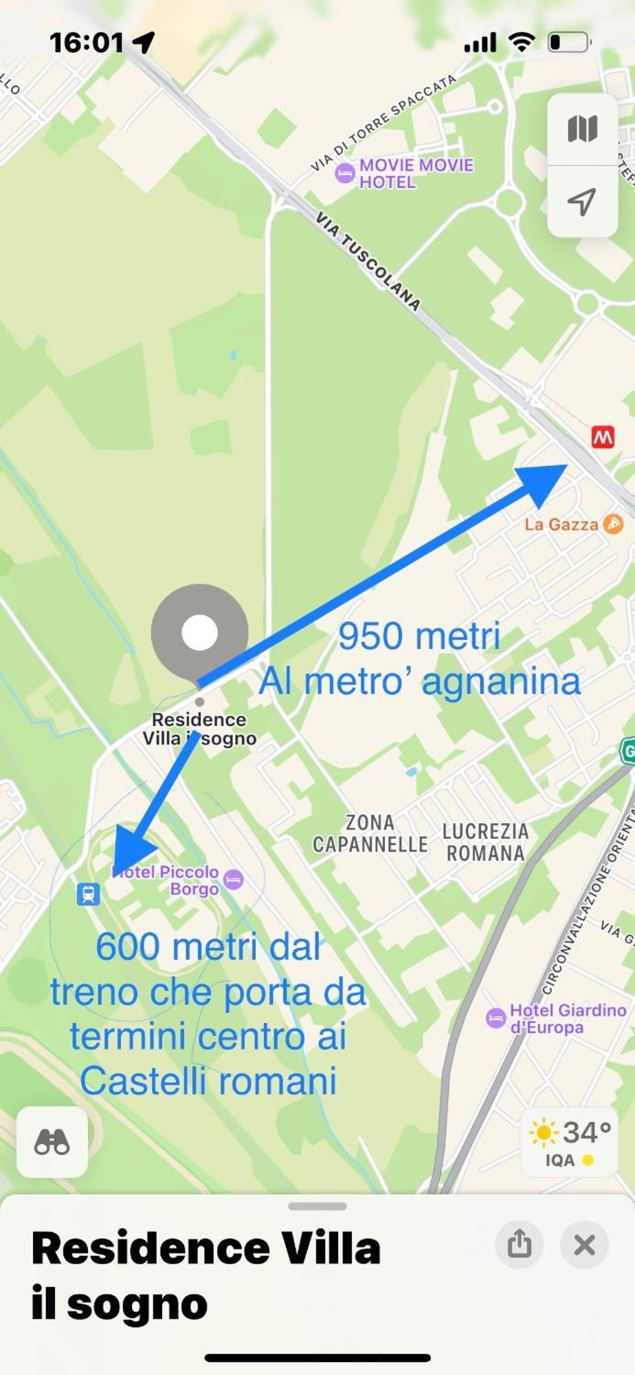Residence Villa Il Sogno Rzym Zewnętrze zdjęcie