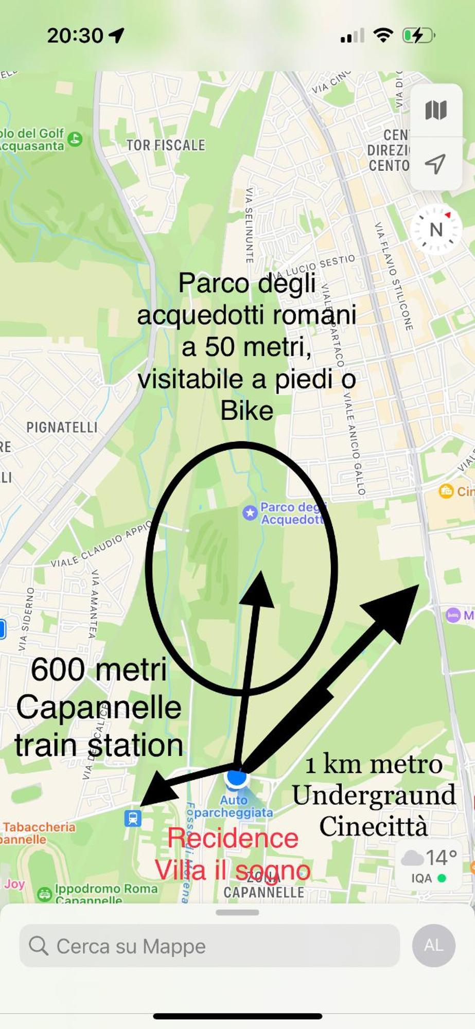 Residence Villa Il Sogno Rzym Zewnętrze zdjęcie